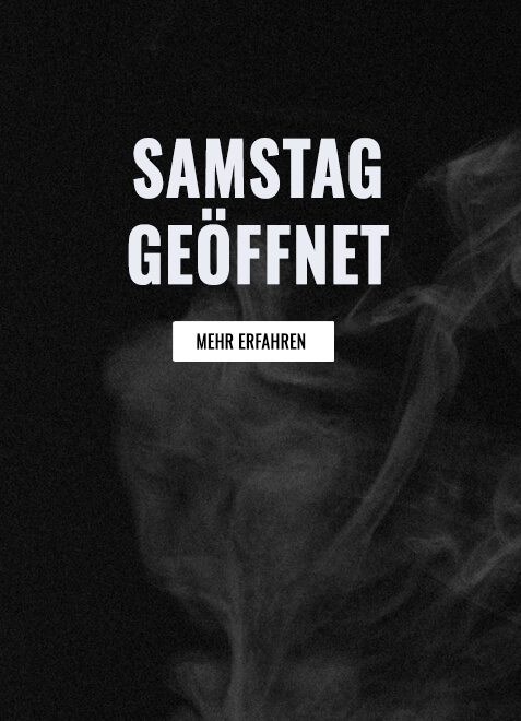 Samstag geöffnet