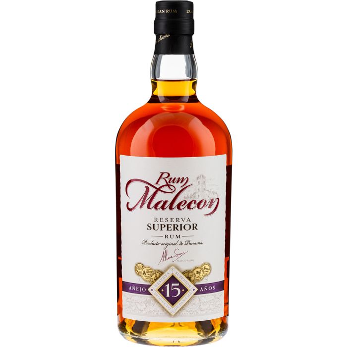 Rum Malecon Reserva Superior 15 years old main product photo