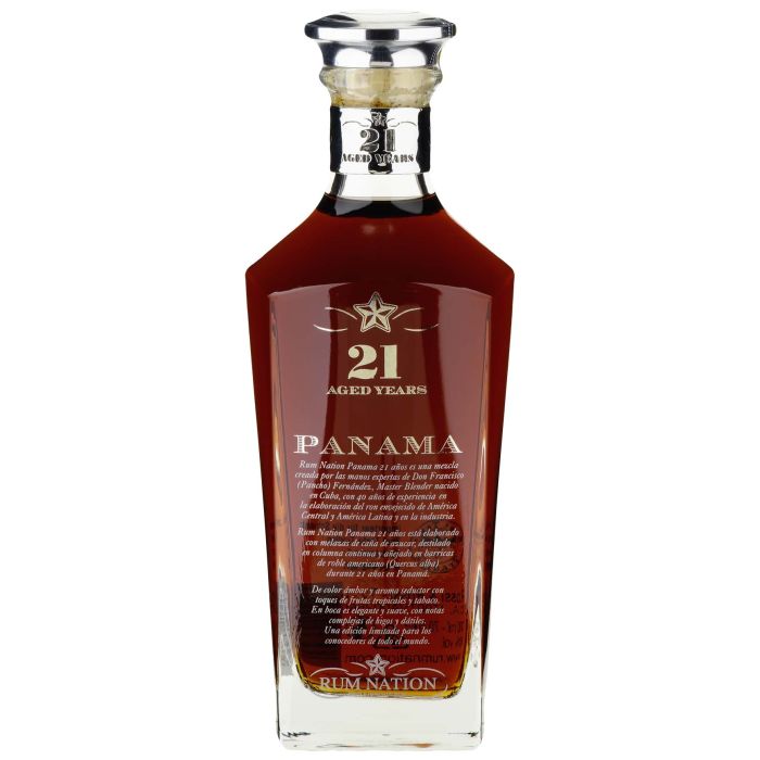 Rum Nation Panama 21YO main product photo