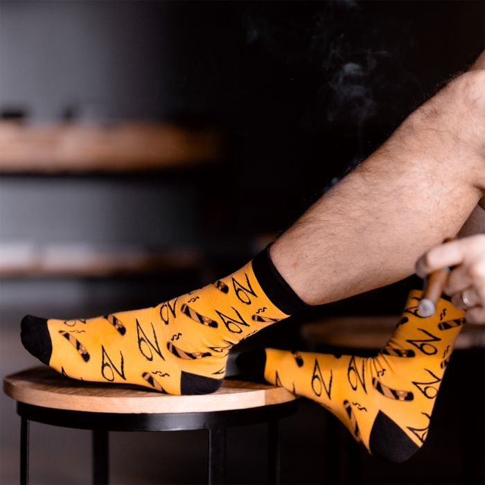 ZO Zigarren Socken-The Yellow main product photo