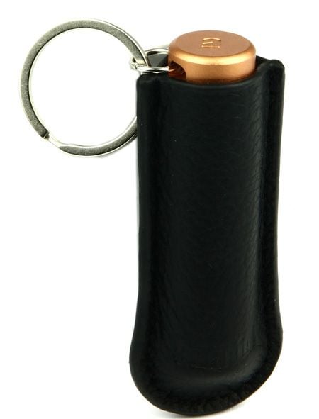 Adorini Lederetui Schwarz - Double Punch