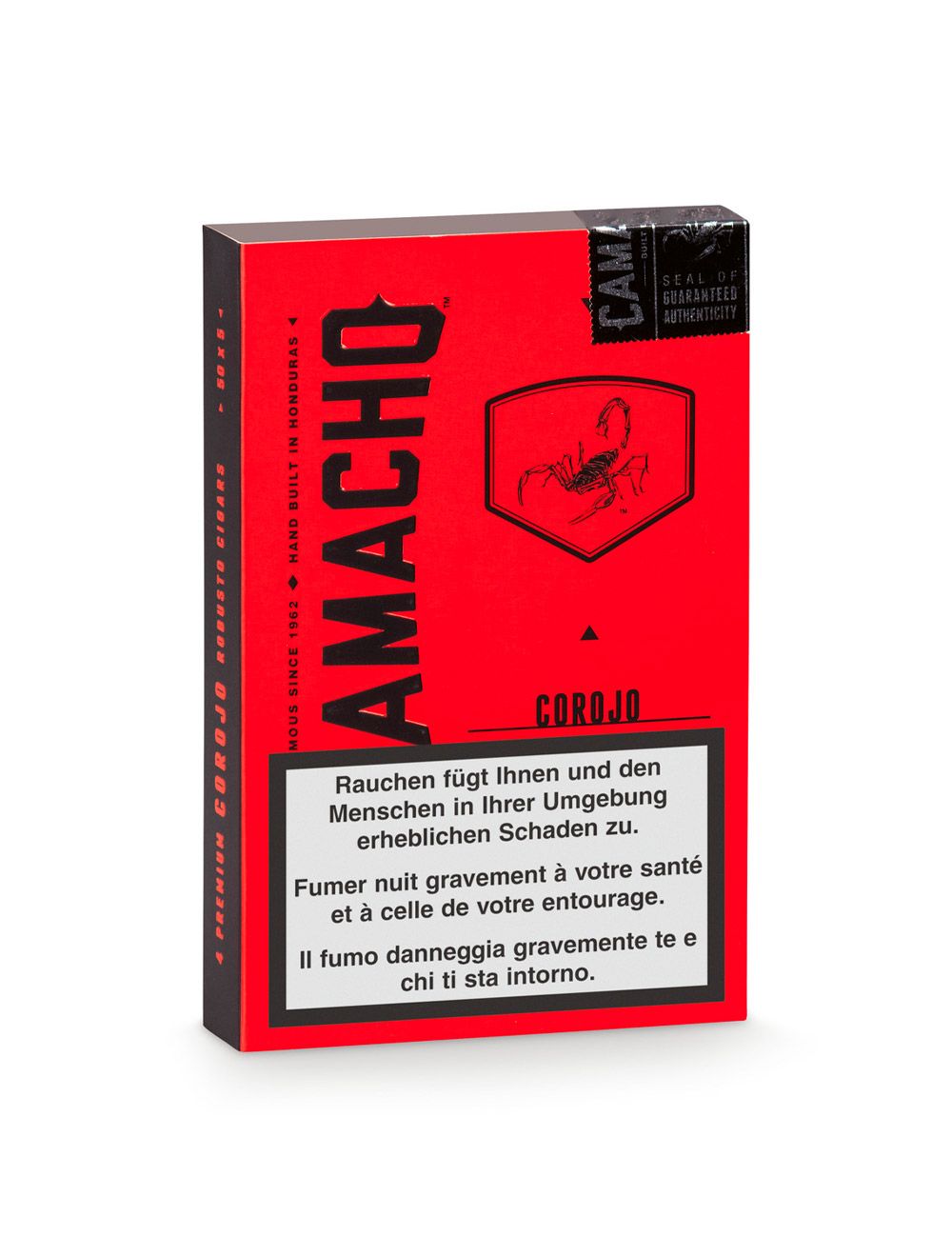 Camacho Corojo Robusto Set