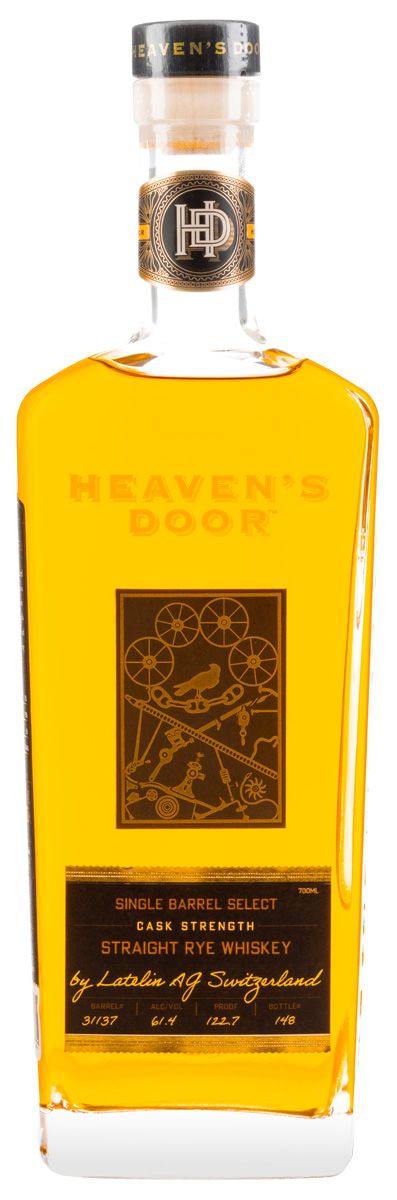Heaven’s Door Lateltin Single Barrel RYE - 6 years