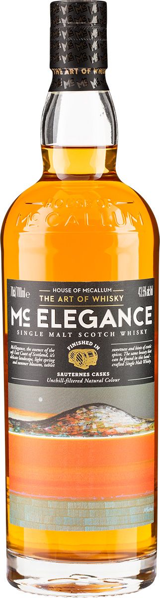 House of McCallum - Mc Elegance Single Malt Speyside Whiskey (Sauternes Casks)
