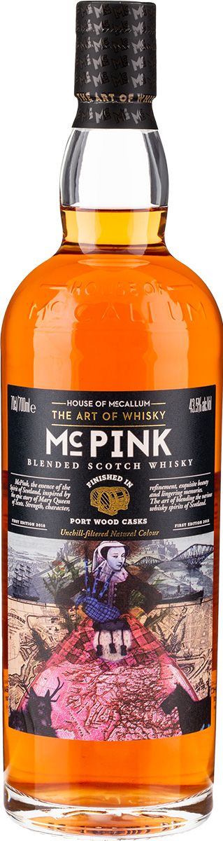 House of McCallum - Mc Pink Blended Scotch Whiskey (Port Wood Casks)