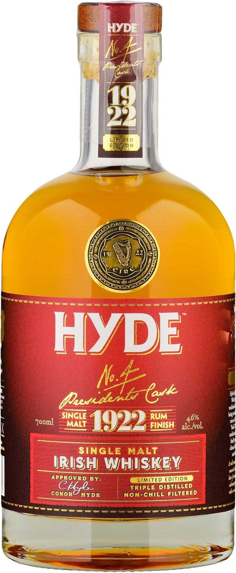 Hyde No 4 Irish Single Malt Whiskey