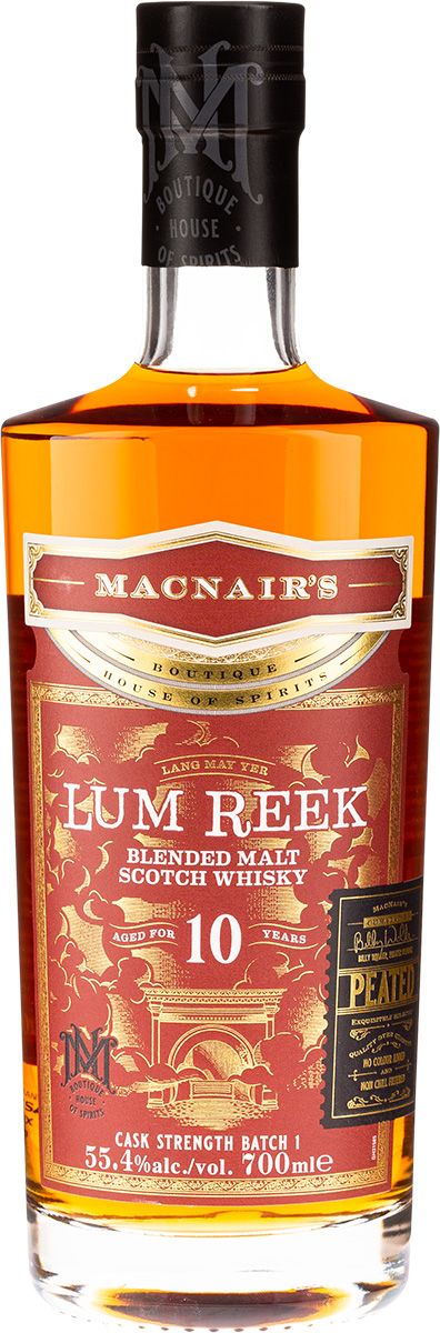 MacNair's Lum Reek Blended Malt 10 years