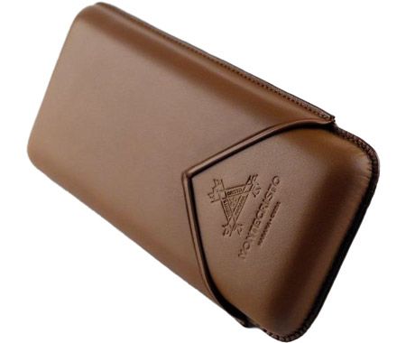 Montecristo Leder Etui 3 Zigarren, einstellbar