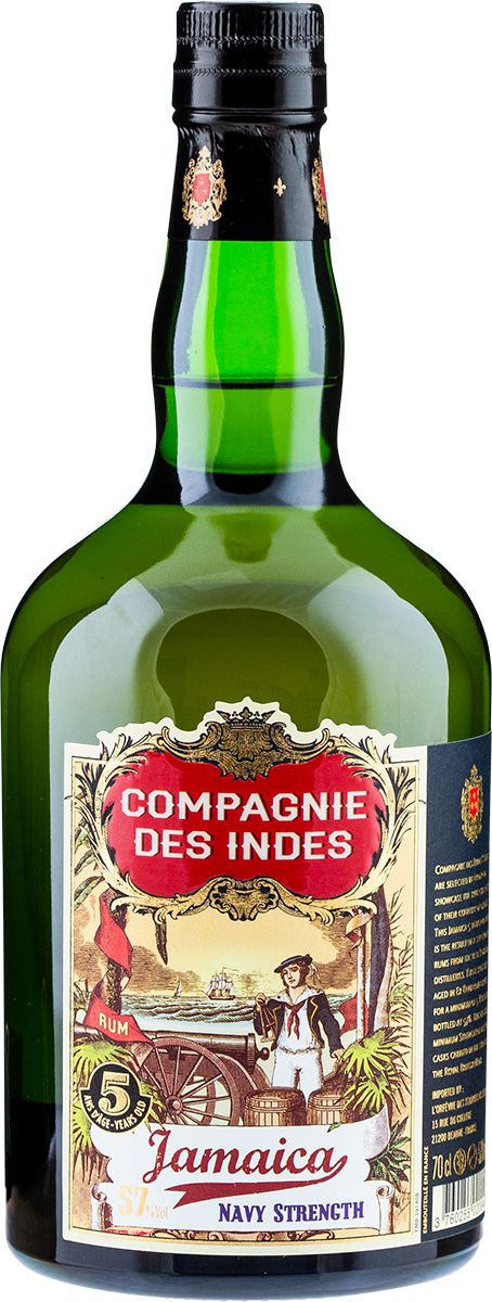 Rum Compagnie des Indes Jamaica Navy Strength 5 years