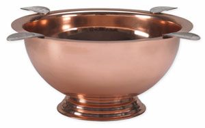 Stinky Ashtray Polished Copper