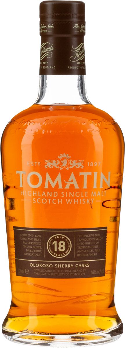 Tomatin 18 years old Highland Single Malt Whisky