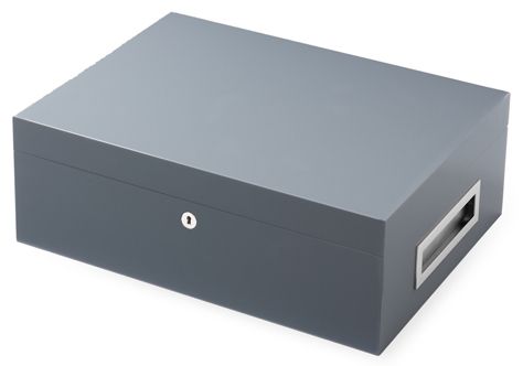 VillaSpa Humidor Grau