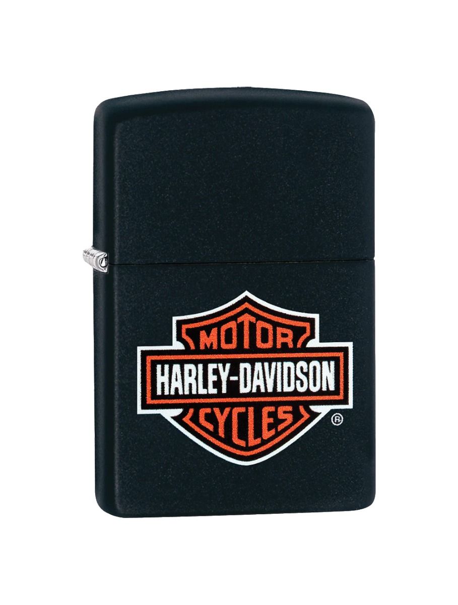  Zippo Harley-Davidson Black Matte