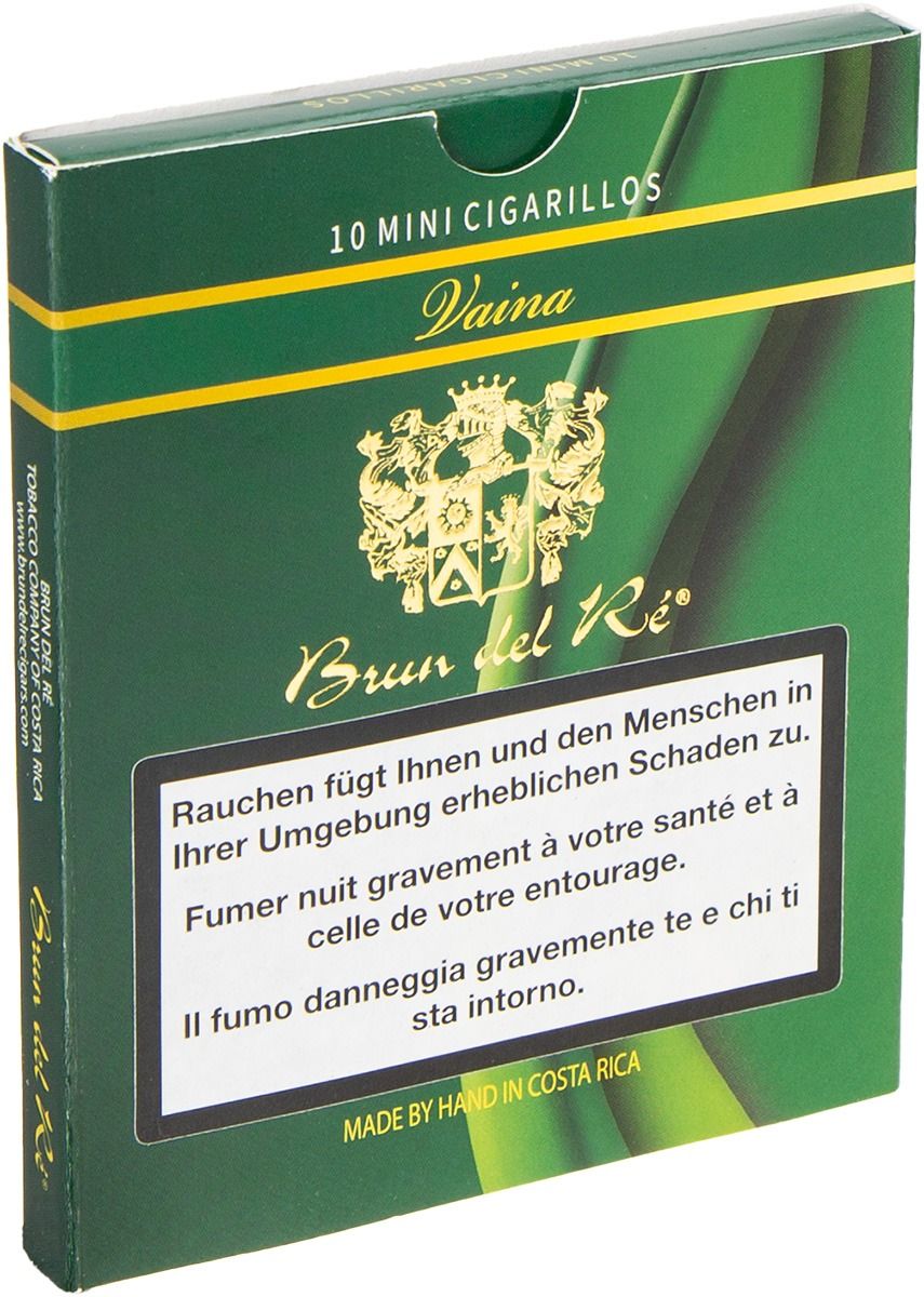 Brun del Ré Mini Cigarillos Vaina / Vanilla