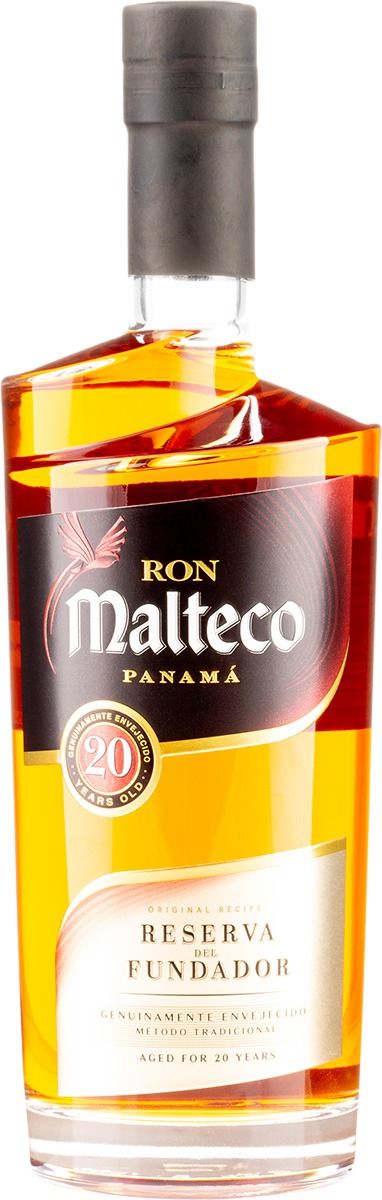 Malteco Panamá Ron 20 años - Reserva del Fundador