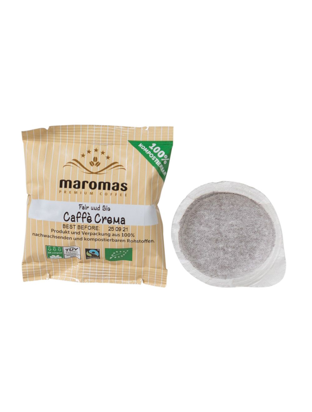 Maromas Bio & Fair Crema E.S.E. Pads