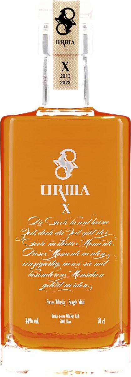 ORMA Swiss Whisky X Edition
