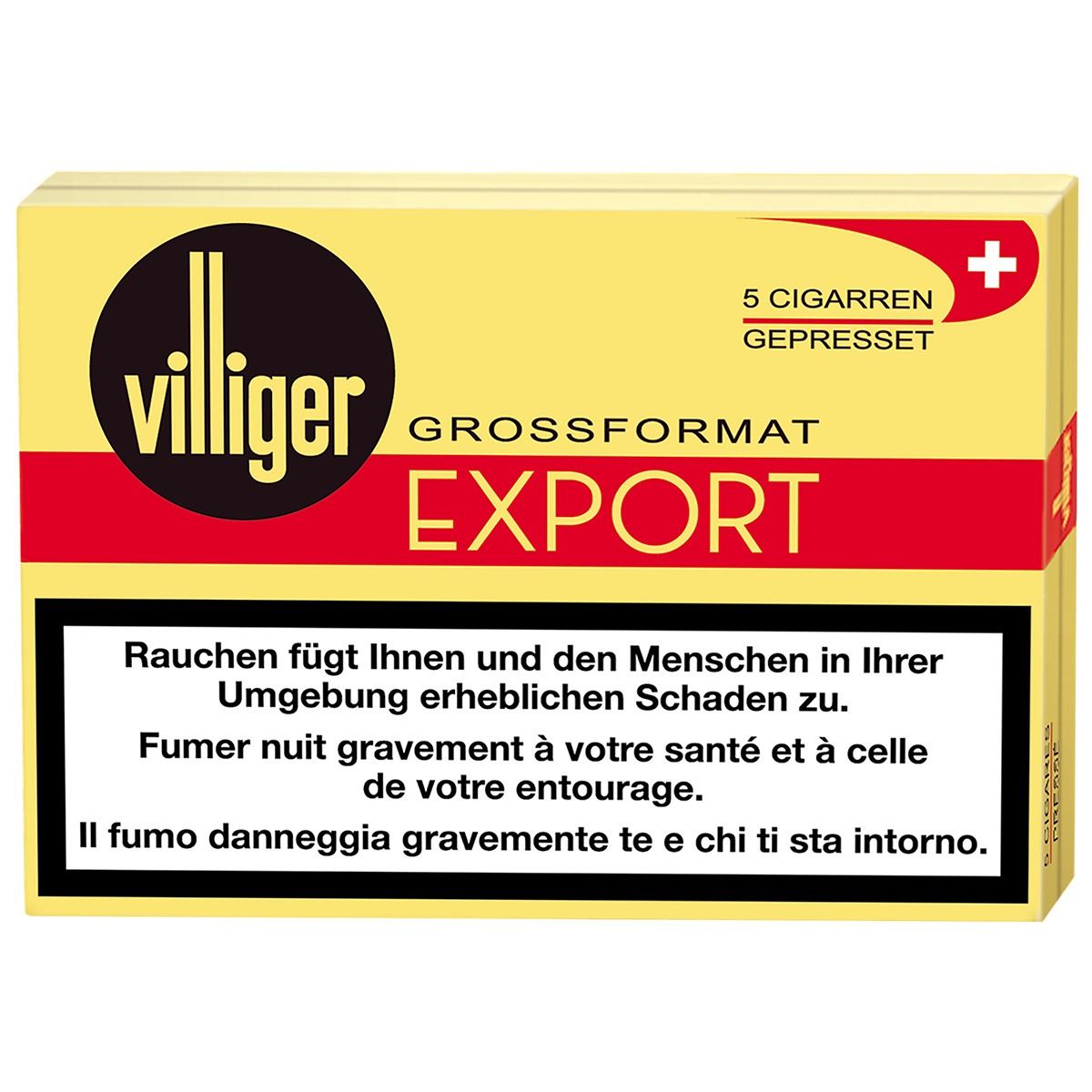 Villiger Export gepresst