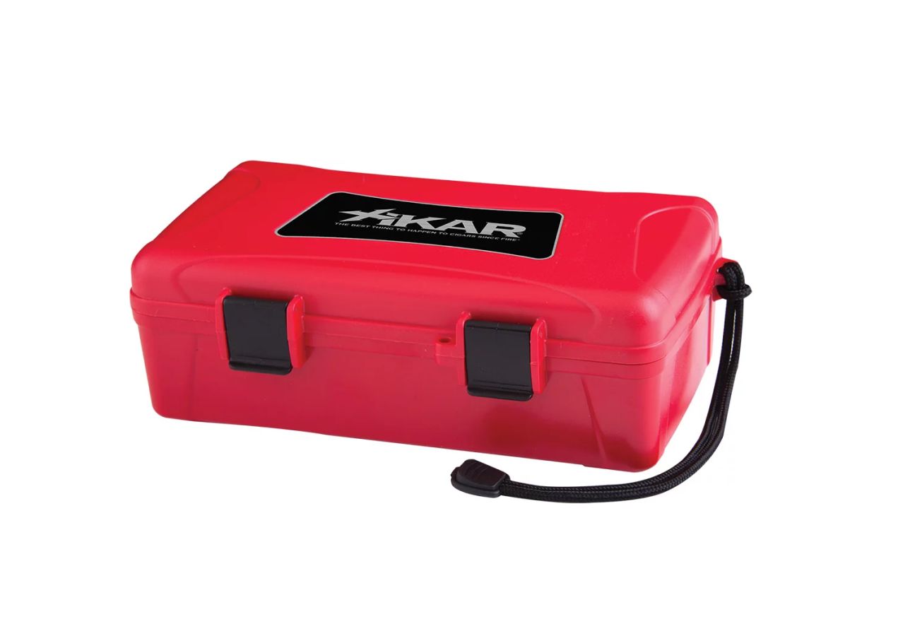 Xikar Reisehumidor 10er Rot