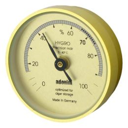 Adorini Haarhygrometer Silber