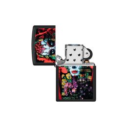 Zippo Skull Black Light