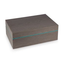 Zino Z80 Humidor-Graueiche/Cyan	