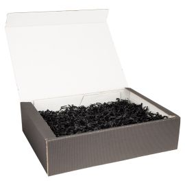 Geschenkverpackung Schwarz Gross