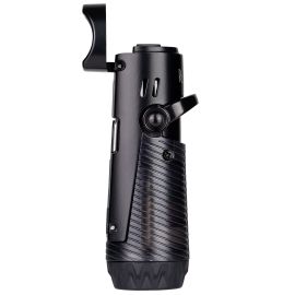 Ronson Jet-Flame Cigar Lighter Bora - Gunmetal Schwarz - Seite