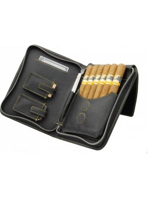 Martin Wess Zigarrenetui für 5 Zigarillos Zigarren Etui Leder Cigarillos 
